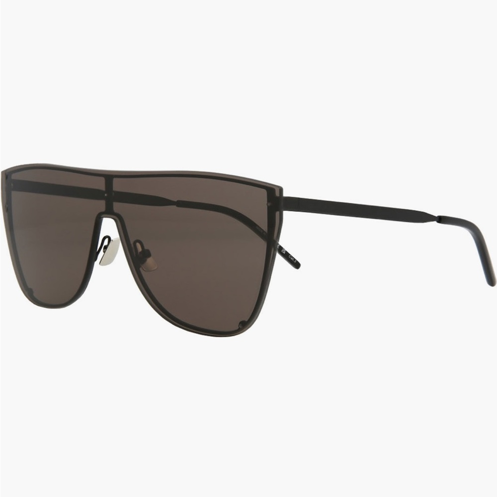 Saint Laurent Black Sunglasses with Case - Picture 2 of 8